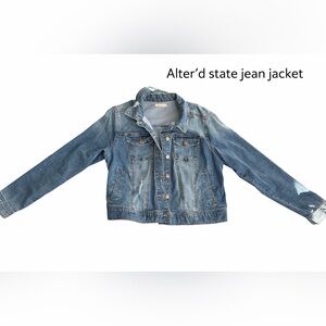 Altar'd State Classic Blue Jean Jacket
